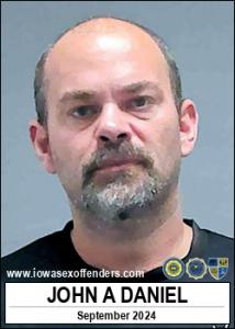 John Austin Daniel a registered  of Iowa