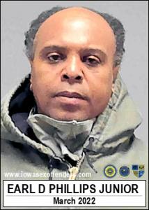 Earl Dean Phillips JUNIOR a registered  of Iowa