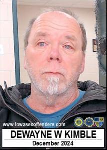 Dewayne William Kimble a registered Sex Offender of Iowa