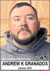 Andrew Kyle Granados a registered Sex Offender of Iowa