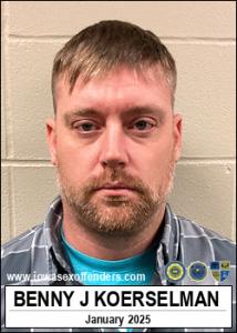 Benny Joel Koerselman a registered Sex Offender of Iowa