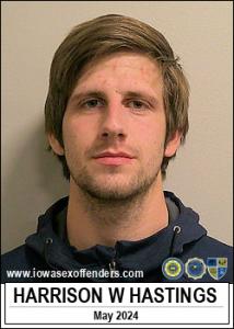 Harrison Wayne Hastings a registered  of Iowa