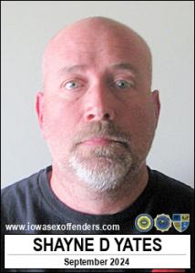 Shayne David Yates a registered Sex Offender of Iowa