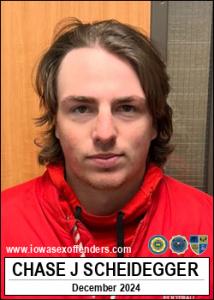 Chase James Scheidegger a registered Sex Offender of Iowa