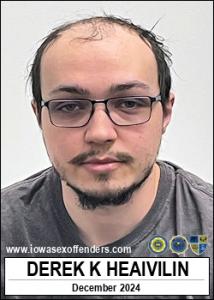 Derek Karl Heaivilin a registered Sex Offender of Iowa