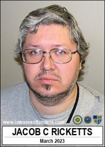 Jacob Curtiss Ricketts a registered  of Iowa