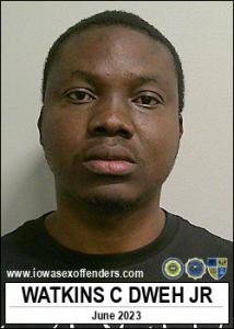 Watkins Chady Dweh Jr a registered  of Iowa