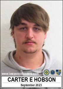 Carter Ellis Hobson a registered  of Iowa