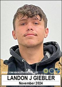 Landon Joseph Giebler a registered Sex Offender of Iowa