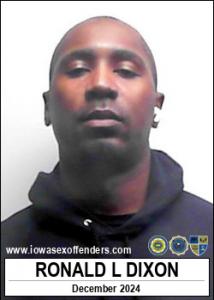 Ronald Lavelle Dixon a registered  of Iowa