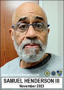 Samuel Henderson III a registered  of Iowa