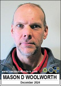 Mason Douglas Woolworth a registered  of Iowa
