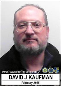 David Jay Kaufman a registered Sex Offender of Iowa