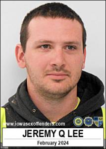 Jeremy Quinn Lee a registered  of Iowa