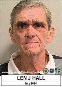Len J Hall a registered  of Iowa