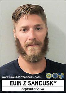 Euin Zane Sandusky a registered  of Iowa