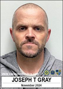 Joseph Theodore Gene Gray a registered  of Iowa