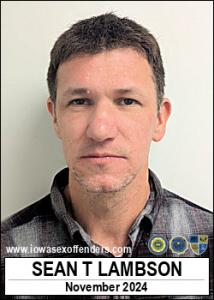 Sean Thomas Lambson a registered Sex Offender of Iowa