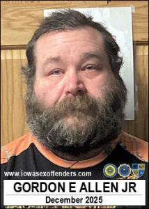 Gordon Eugene Allen Jr a registered Sex Offender of Iowa