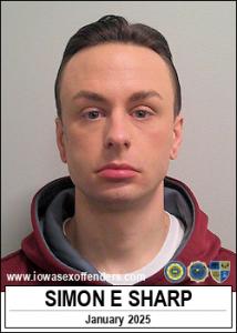 Simon Elias Sharp a registered Sex Offender of Iowa