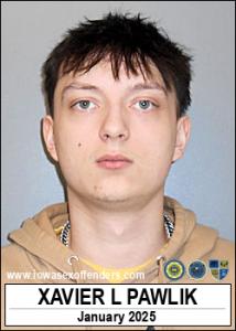 Xavier Lee Pawlik a registered Sex Offender of Iowa