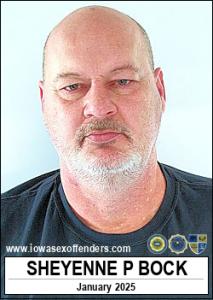 Sheyenne Paul Bock a registered Sex Offender of Iowa