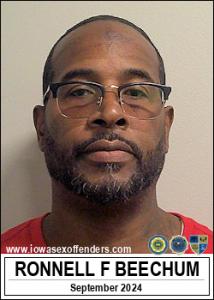 Ronnell Fredrick Beechum a registered  of Iowa