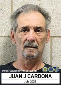 Juan Jose Martinez Cardona a registered  of Iowa
