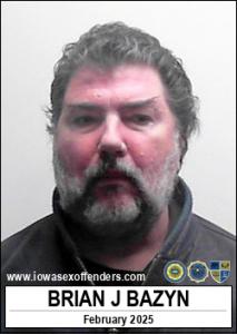 Brian Joseph Bazyn a registered Sex Offender of Iowa