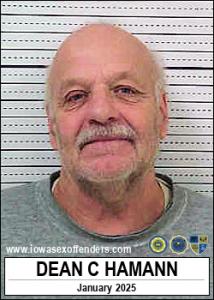 Dean Charles Hamann a registered Sex Offender of Iowa