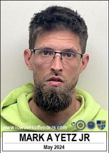 Mark Anthony Yetz Jr a registered  of Iowa