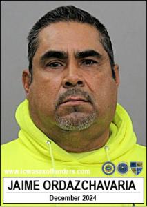 Jaime Ordazchavaria a registered Sex Offender of Iowa
