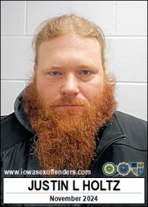 Justin Leroy Holtz a registered Sex Offender of Iowa