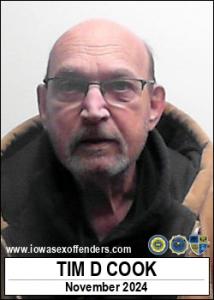 Tim David Cook a registered Sex Offender of Iowa