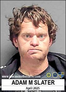 Adam Merle Slater a registered Sex Offender of Iowa
