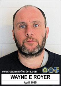 Wayne Eugene Royer a registered Sex Offender of Iowa