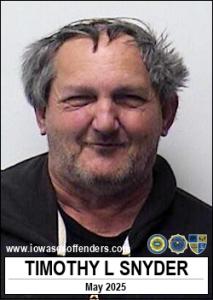 Timothy Lee Snyder a registered Sex Offender of Iowa