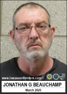 Jonathan Gene Beauchamp a registered  of Iowa