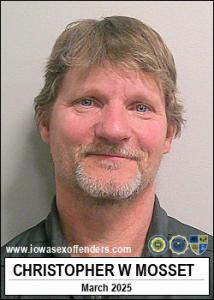 Christopher Wallace Mosset a registered Sex Offender of Iowa