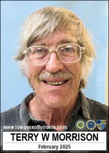Terry Wayne Morrison a registered Sex Offender of Iowa