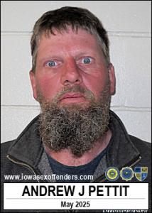 Andrew James Pettit a registered Sex Offender of Iowa
