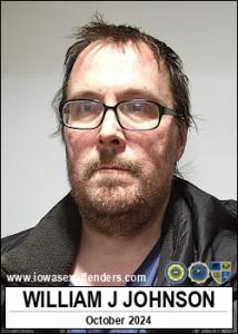 William Joseph Johnson a registered Sex Offender of Iowa