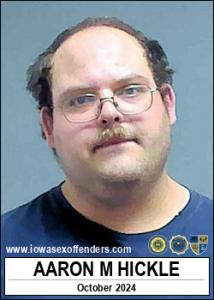 Aaron Micheal Hickle a registered Sex Offender of Iowa