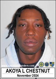 Akoya Lyn Chestnut a registered Sex Offender of Iowa