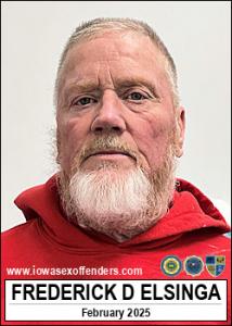 Frederick Donald Elsinga a registered Sex Offender of Iowa