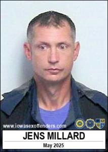 Jens Millard a registered Sex Offender of Iowa