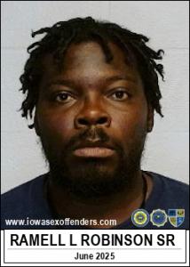 Ramell Lee Robinson Sr a registered Sex Offender of Iowa