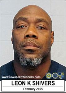 Leon Kurtis Shivers a registered Sex Offender of Iowa