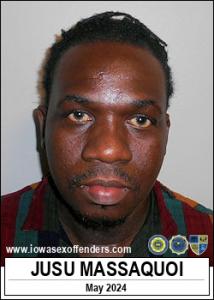 Jusu Massaquoi a registered  of Iowa