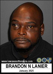 Brandon Nicholas Lanier a registered Sex Offender of Iowa